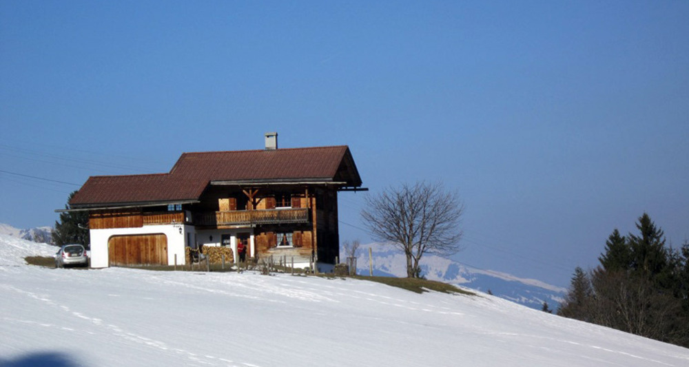 Cavadurahof im Winter