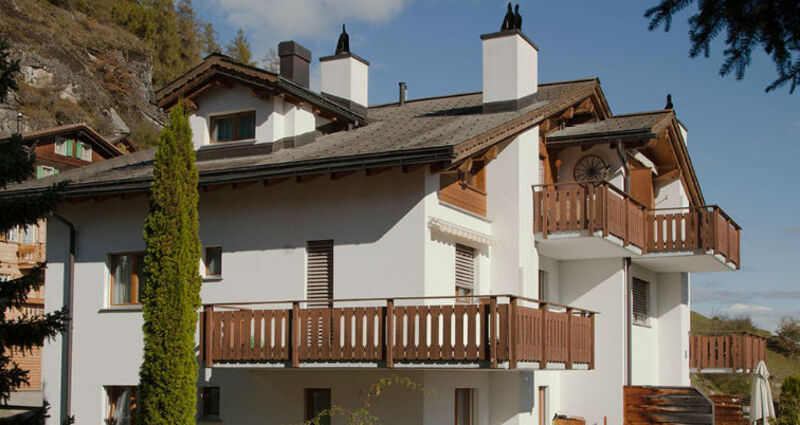 Via Principala 94 Profos Hausansicht Süd-Westen