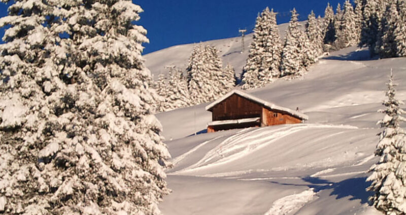 Maiensäss La Casa Cathomen - Ansicht Winter