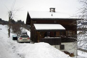 Ferienwohnung Haus Valadaverda - Ansicht Winter