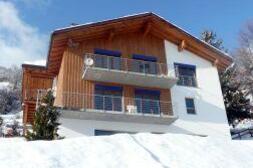 Casa Zanin, Brigels, Ansicht Winter