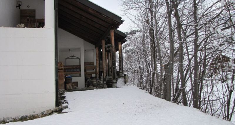 Ferienwohnung Sur Mulins Schneider - Terasse