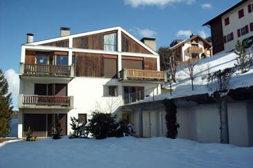 Ferienwohnung Collina Dado Bossecker - Ansicht Winter