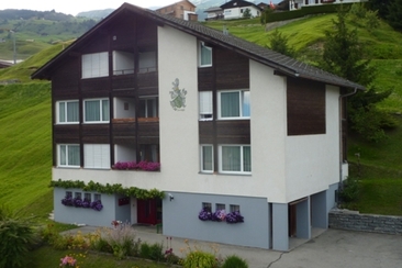 Ferienwohnung Casa Crestas 147 - Ansicht Sommer