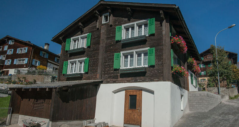 Casa Laghet Capitasch, Brigels, Albin, Aussenansicht