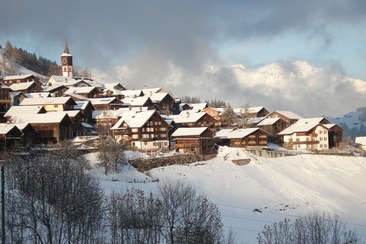 Ferienhaus Casa Collenberg - Ansicht Winter