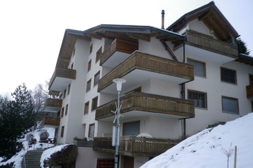 Ferienwohnung Casa Cudiala - Ansicht Winter