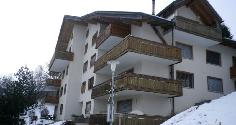 Ferienwohnung Casa Cudiala - Ansicht Winter