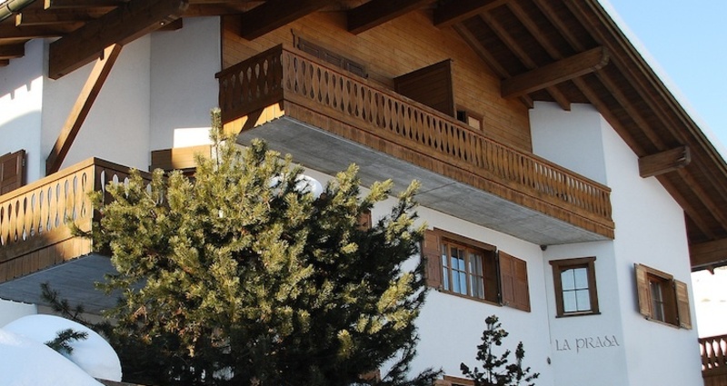 Ferienwohnung La Prada Seipel - Ansicht Winter