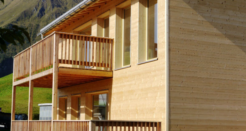 Ferienhaus Biobuchli - Ansicht Sommer