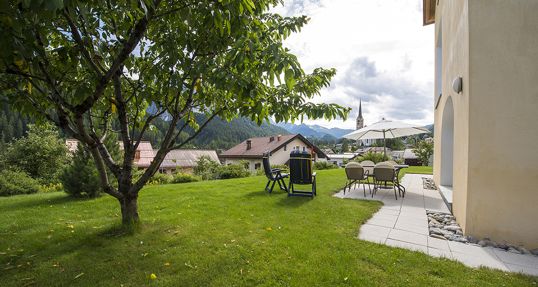 Garten mit Sitzplatz