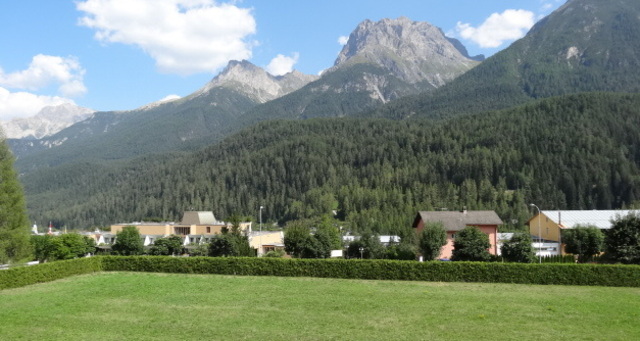 Ausblick vom Balkon