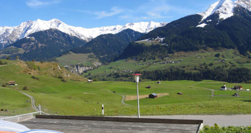 Ferienhaus Bual da Rumein - Panorama Sommer