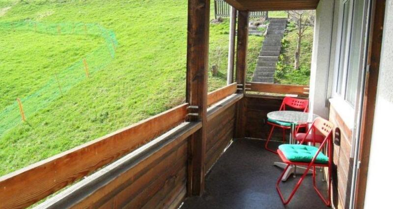 Ferienwohnung Casa Crestas 147 - Balkon