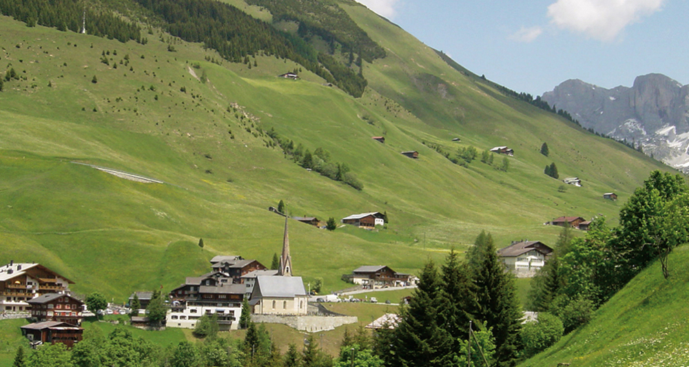 Mitten in der herrlichen Bergwelt: St. Antönien
