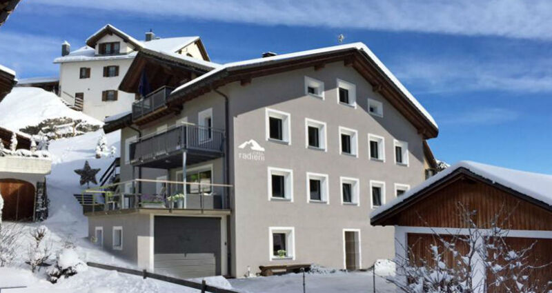 Casa Radieni Cadonau, Flond - Ansicht Winter