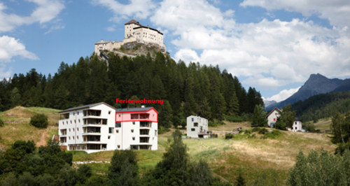 Luxuriöse Ferienwohnung am Fusse von Schloss Tarasp