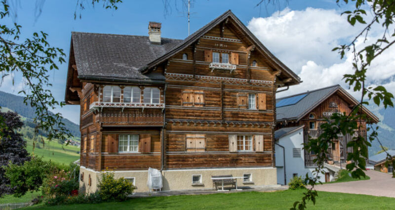 Haus Gyrgarta - Ansicht Sommer