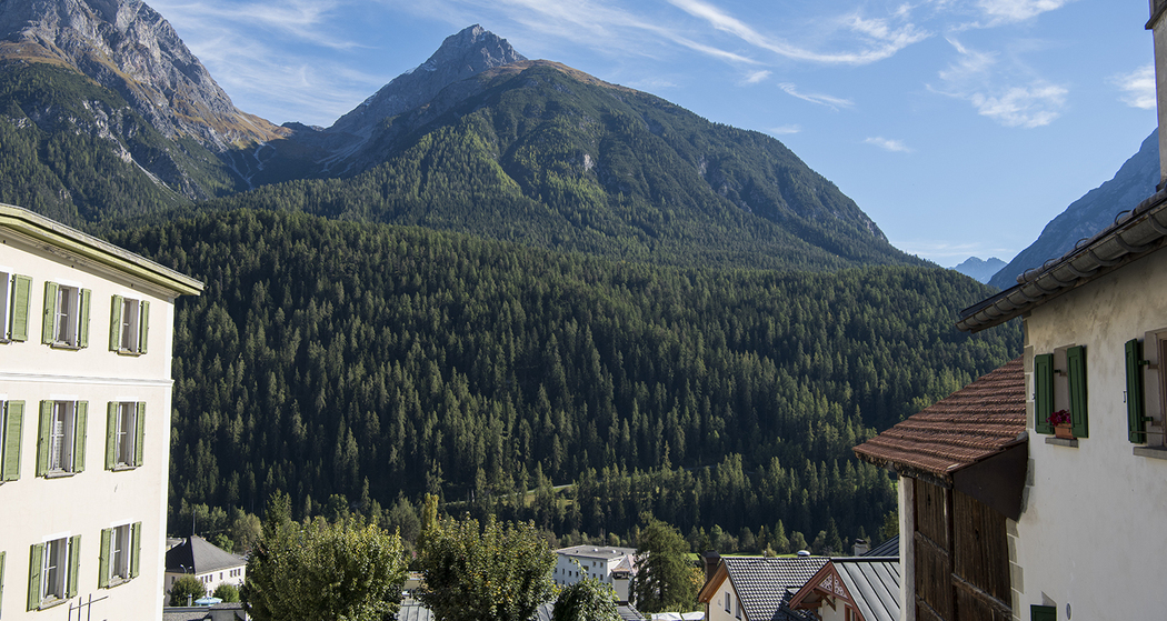 Aussicht vom Balkon 1. Stock