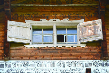 Casa Grischina Hausschrift