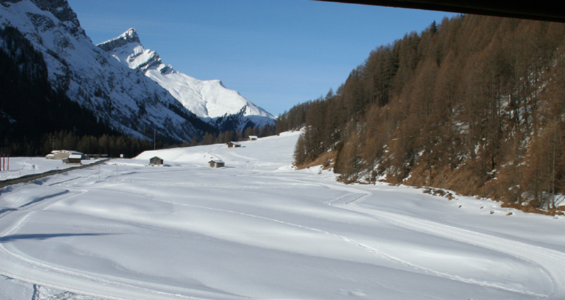 Aussicht Balkon (Loipe)