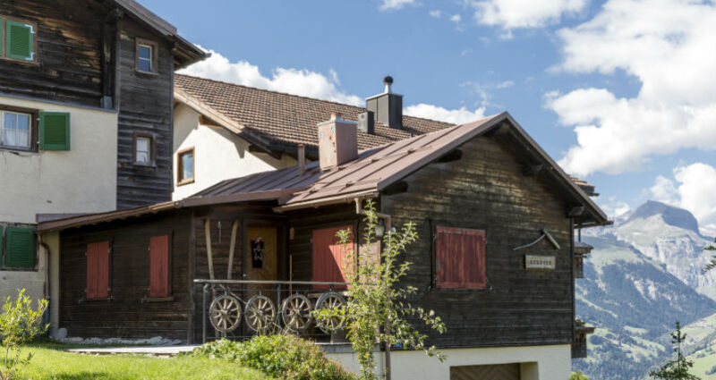 Ferienwohnung Scudera Walder - Ansicht Sommer