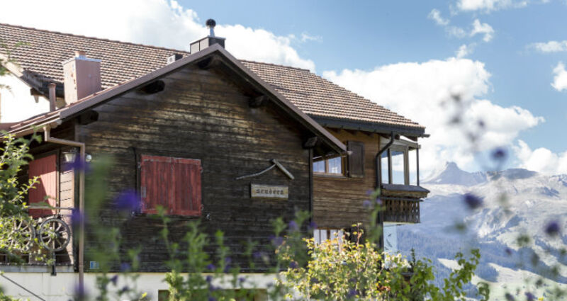 Ferienwohnung Scudera Walder - Ansicht Sommer