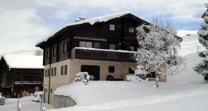 Ferienwohnung Gadola - Ansicht Winter