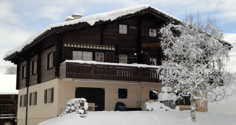 Ferienwohnung Gadola - Ansicht Winter