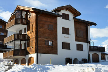 Ferienwohnung Arzgruoba, Missanenga - Ansicht Winter