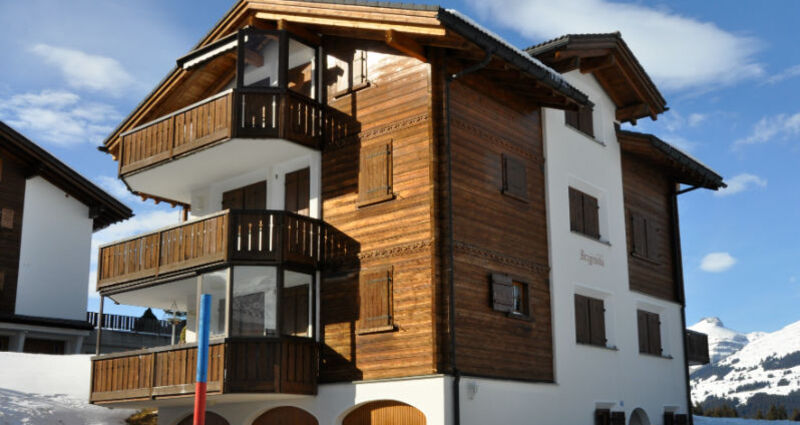 Ferienwohnung Arzgruoba, Missanenga - Ansicht Winter