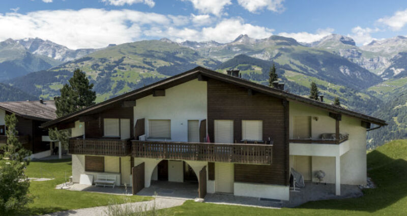 Ferienwohnung Gadastatt - Ansicht Sommer