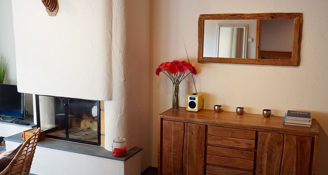 Wohnzimmer mit Alpenchick