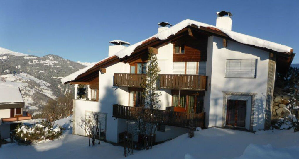 Ferienwohnung Casa Siala Baer - Ansicht Winter