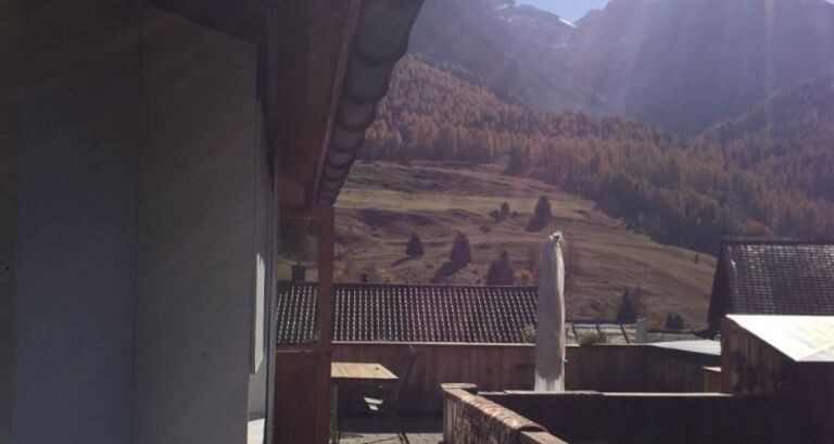 Teilansicht der Terrasse