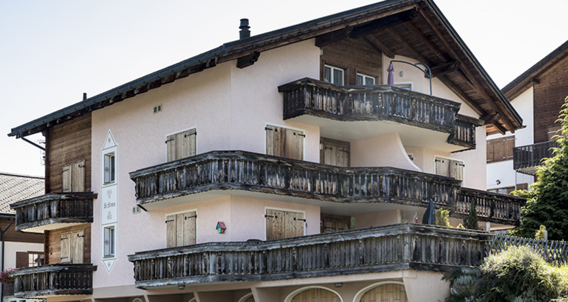 Ferienwohnung St. Anna Baumann, Valata - Ansicht Sommer