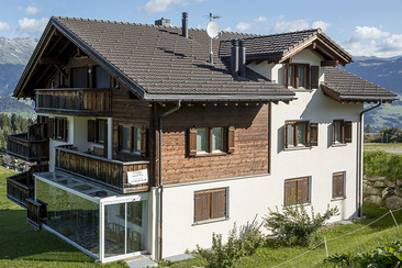 Ferienwohnung Kuratli - Ansicht Sommer