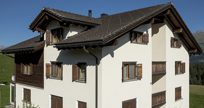 Ferienwohnung Kuratli - Ansicht Sommer