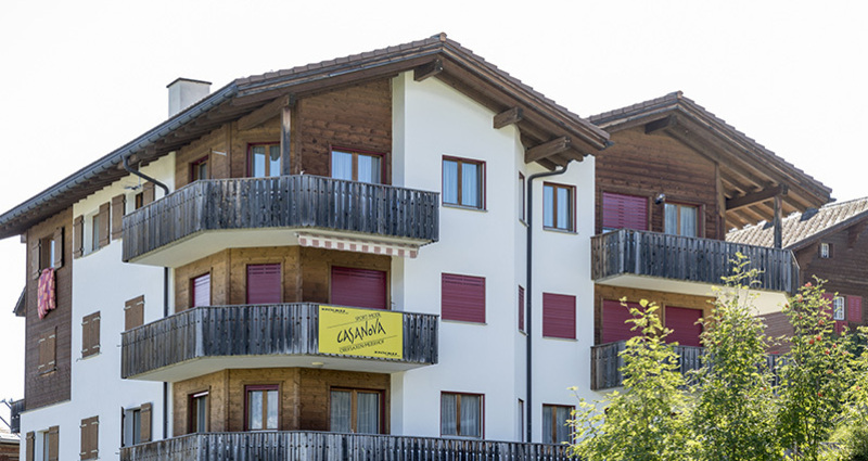 Ferienwohnung bim Chriesbaum - Ansicht Sommer