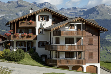 Ferienwohnung Arzgruoba, Missanenga - Ansicht Sommer