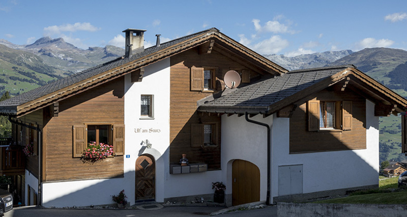 Ferienwohnung Uf am Stutz - Ansicht Sommer