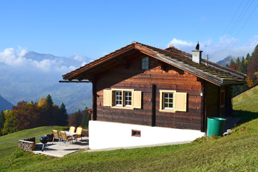 Maiensäss Plausi vista esterna in estate