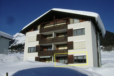 Ferienwohnung Anita 1 - Ansicht Winter