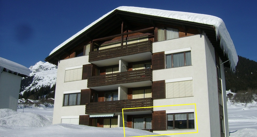 Ferienwohnung Anita 1 - Ansicht Winter