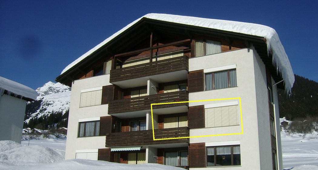 Ferienwohnung Anita 3 - Ansicht Winter