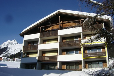 Ferienwohnung Gabriela 25, Brigels, Defuns, Aussenansicht