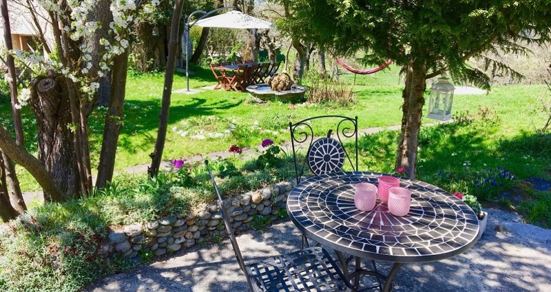 Ferienhaus Casa - Marili Sitzplatz