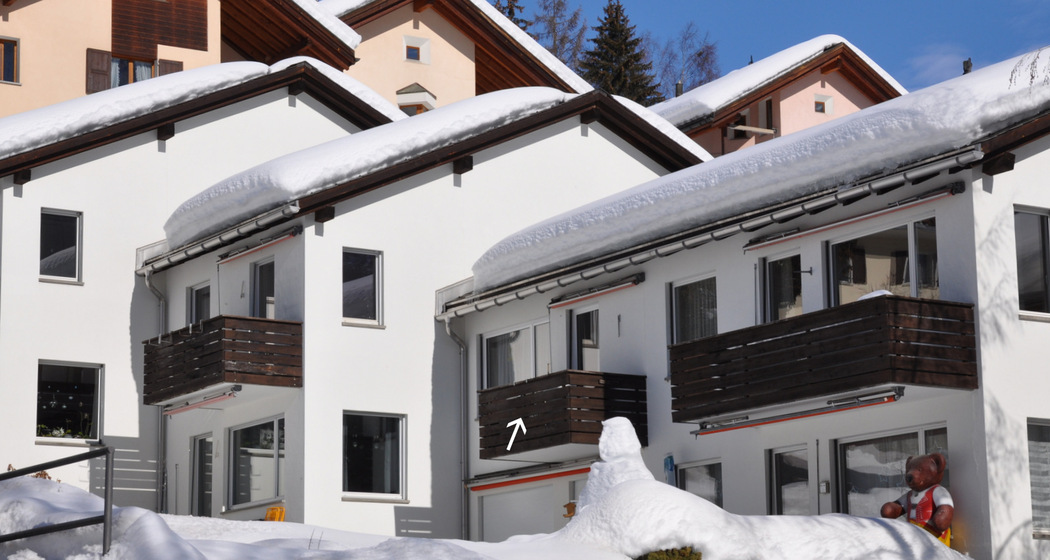 Aussensicht mit Balkon