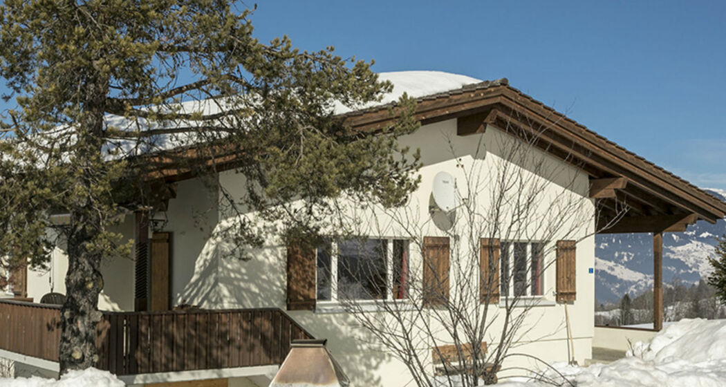 Ferienhaus Sand - Aussenansicht Winter