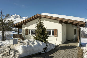 Ferienhaus Sand - Aussenansicht Winter